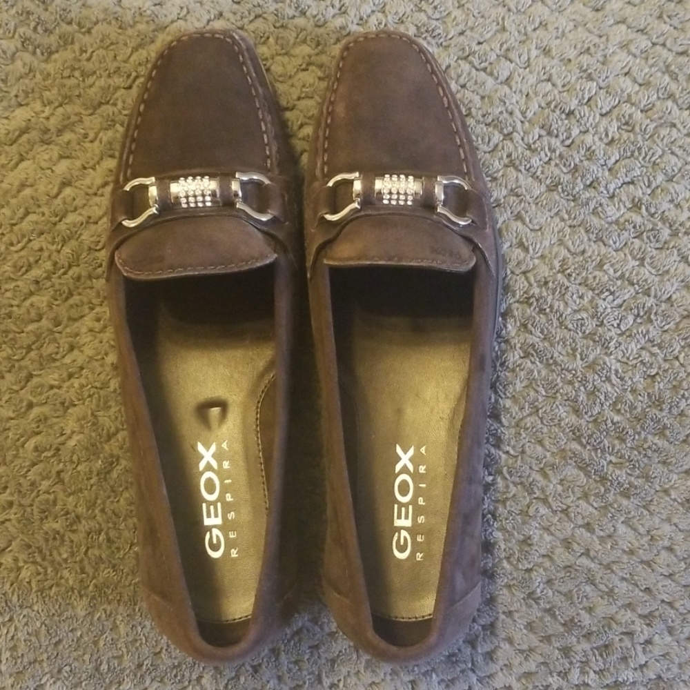 Geox Driving Shoe Loafer Brown Women's eu 39 (9)